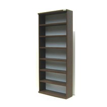 드림퍼니처 7단cd장식장 진열장 피규어 레고 소품 정리함 수납장 틈새장, 가로40cm7단cd장식장 월넛