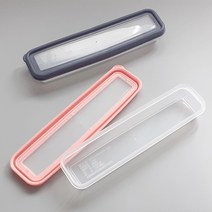 휴대용 항균 수저통 숟가락 젓가락 포크 보관 케이스 대 소 사이즈, 블루 대