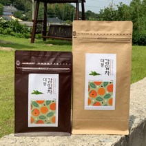 김순식 국내산 무농약 대봉감 잎으로 만든 어린잎 감잎차 100%, 30g
