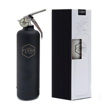 2023년 NEW 뉴 피레보 FIREVO 디자인 소화기 패키지형 / ABC 분말 예쁜 실용적 선물용 가정용, NEW 무광 블랙 패키지