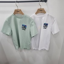 지프키즈 아웃도어 프린트 티셔츠 KO2TSU210