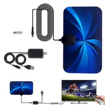위성 TV 수신기 2022 새로운 실내 디지털 hd 안테나 4k 1080p dvb-t2 3600 마일 고 이득 hd vhf uhf 증폭기, 안테나 증폭기