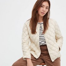 일본 유니클로 웜 패딩 퀼팅 재킷