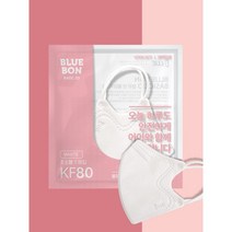 KF80 블루본 베이직 새부리형 초소형 마스크 140매