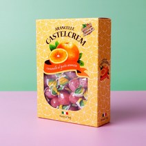오렌지맛 고급 이탈리아 수입 명품 천연 캔디 포지타노 145g 카스텔크램 사탕, 카스텔크램 오렌지맛 145g