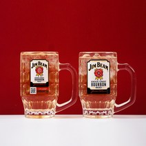 짐빔 하이볼 맥주 전용 잔 컵, 신형, 1개