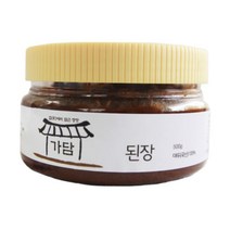 시골 경북 국산콩 명품 집 묵은 된장(500G) 합천 예찬 봉화 경상도 옛날 수제 조선 된장, 500g