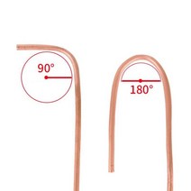 벤딩기 6mm 냉동 소프트 튜브 벤딩 도구 기계 미터법 제국 180 도 구리 알루미늄 1/4 ''핸드 파이, 01 6mm
