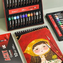 조르조네 아크릴 물감 12색 24색 30색 3종 그림물감 세트, 30색(AC3005)