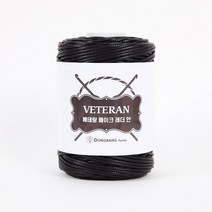 [앵콜스] 베테랑 페이크 레더얀 VETERAN Leather (가죽느낌실) 10%사은품증정, K05 블랙