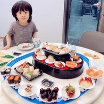 해외직구상품 개인 회전초밥 기차 장난감 1인 일식집 오마카세, 옵션1
