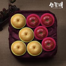 [산들네] 사과배 혼합 알뜰세트(3.3kg/사과4과 배4과), 무늬:없음2