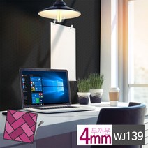 두께4T 스티커타일 WJ139 검점육각형 타일시트지, 없음