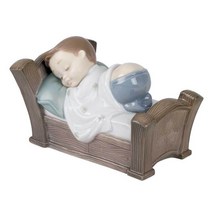 Nao by Lladro 야드로 나오 단잠자는 꼬마 도자기 피겨린 Snuggle Dreams