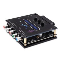 RGBS VGA To YPBPR 컴포넌트 컨버터 SCART YCBCR 레트로 게임 콘솔 용 닌텐도 64 PS1 PS2 드림캐스트, [01] Black