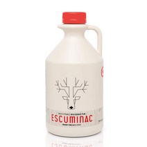에스큐미낙 Escuminac Great Harvest Maple Syrup 그레이트 하베스트 캐나다 메이플 시럽 33.8oz(1L), 1개, 1L