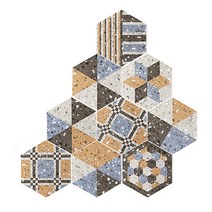 수입 헥사곤 육각타일 [벽 바닥 주방 욕실 현관], 51-02 테라조 믹스 대 5장