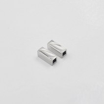 1-1-070 써지컬스틸 펜던트 통과형 사각 파이프 5x12mm