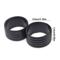 당구 그립 포켓볼그립 테니스 라켓 핸들 신축성 고무 링 오버 2 개, [01] 1