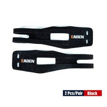 손목 보호대 2pcs 조정 가능한 지원 중괄호 tfcc 눈물 체육관 피트니스 밴드, 확고한 스타일 블랙, m-18cm 이상