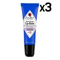 잭블랙 립밤 블랙티 블랙베리 SPF25 3팩 Jack Black Lip Balm