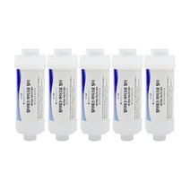 [필터테크] 300W 대림바스 스마트렛 비데필터 호환 마이크로 나사형 5개세트, 상세 설명 참조