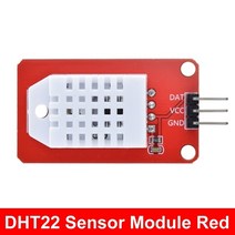 디지털 온도 센서/습도 센서 DHT11 DHT22 AM2302 AM2301 AM2320 MW33 아두이노 일렉트로닉 diy용, DHT22 Module Red