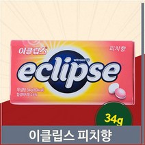 푸들 상쾌한 이클립스 피치향 34g 복숭아 캔디 사탕 간식 (8692004), 기본