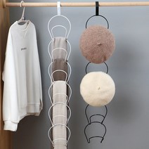 모자행거 모자걸이 스카프 넥타이 소품걸이 도어후크 1개, 접이식모자걸이, 그린