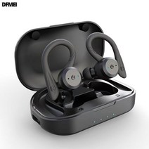 FANTINI P9 블루투스 이어폰 블루투스 5.0 노이즈 캔슬링 무선 이어폰, 블랙