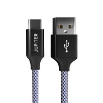 블레이즈 쥬피터 C타입 USB3.0 5Gbps 고속충전케이블 25cm / 갤럭시 / 갤럭시 노트, 블루