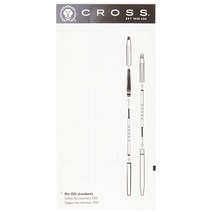 크로스 Cross 슬림 젤 롤링 볼 볼펜 리필 정품보장, Ballpoint Pen Refill, Black