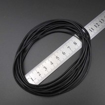실리콘 고무 드라이브 라운드 벨트 풀리 변속기 블랙 심플 탱크 블록 부품 FD156 X M2 직경 2mm 90mm 2X90M, 한개옵션0