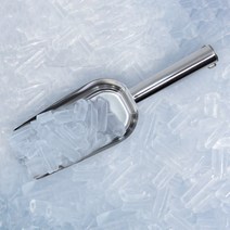 국산 스테인레스 아이스 카페 커피 원두 사각 얼음 스쿱 스쿠프, 1. 소, 1개