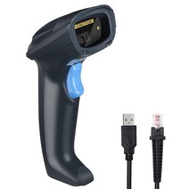 OBZ 컴퓨터용 2D 바코드 스캐너 USB 유선 1D 2D QR 코드 스캐너 소매점 라이브러리 창고 익스프레스 POS 및 컴퓨터 플러그 앤 플레이용 USB 케이블이 있는, 2D Scanner