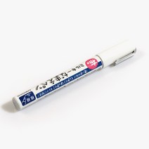 [가와구찌] 11-406 원단용 밀키 네임펜 - 화이트