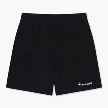 [정품] 르꼬끄 [르꼬끄] 백메쉬쮸리 레귤러 4부 반바지 / BLK (QO123THP35), 90