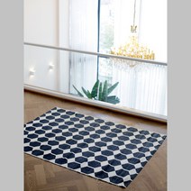 [베이직팩토리] 사리안 헥사곤 PVC 러그70x180