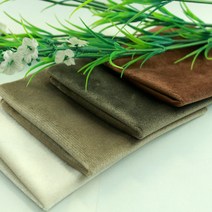 [동대문원단]K-벨벳 부드러운 광택 의류용 테이블커버 촬영용 배경천, 카키