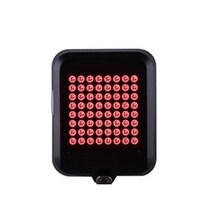 유통박사 이박사 자전거방향지시후미등 깜빡이 오토디렉션 테일라이트 64LED LTL, 1개, 블랙앤레드
