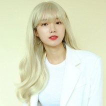 밀키웨이브 66cm더썸위그 통가발 전체가발 (고열사), 바닐라크림(금발)