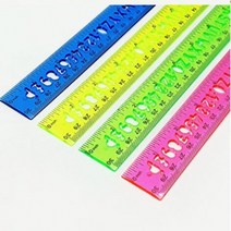 30CM 자 4P 세트 어린이자 템플릿자 숫자자