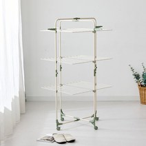 [모던하우스] 마카롱 빨래건조대 타워형 360 회전, 1개, 단품