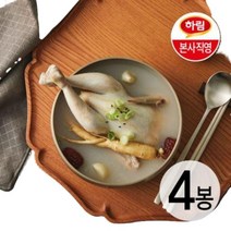 하림 하림 삼계탕4봉세트, 단일옵션