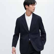 유니클로 컴포트 재킷 2B 신축성 좋은 남자 네이비 블레이저
