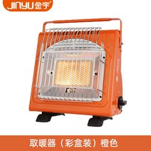 캠핑난로 김우야 캠핑 텐트 불난로 가정용 실내 휴대용 카드형 가스히터 가스, 01 금우오렌지히터