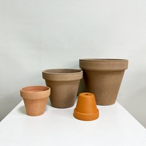 루아데코 디그리아 이태리토분 스탠다드 베이직 기본형 모카 베이지 황토 토분, 27호, 황토색
