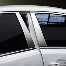 JS automotive 벤츠 E클래스 W213 차량전용 B필러 메탈크롬 튜닝 몰딩 인테리어 자동차 실외 스티커용품, 메탈크롬 B필러_벤츠E_W213