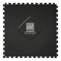 우리매트 우리 퍼즐매트 헬스장 스포츠매트 층간소음 충격흡수 진동방지 냉기차단 체육관매트 9T 10T 12.5T, 검정