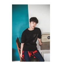 남성 탑스타일 투블럭 스핀 스왈로펌 남자가발, L, 내츄럴블랙